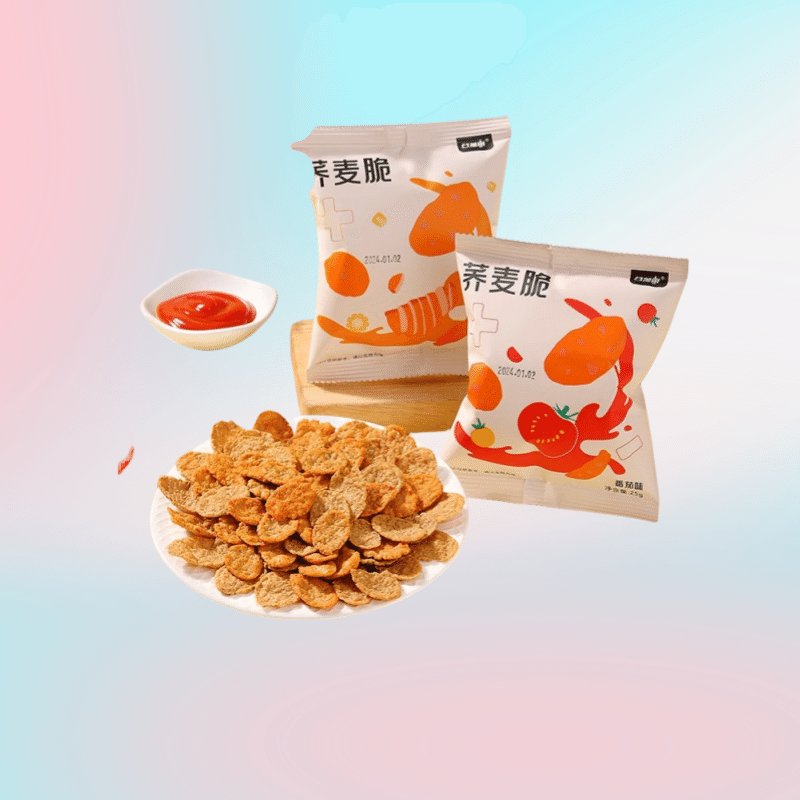 Buckwheat crisp potato crisps non-fried reduced 0 to satisfy hunger low fat fat 25 グラム