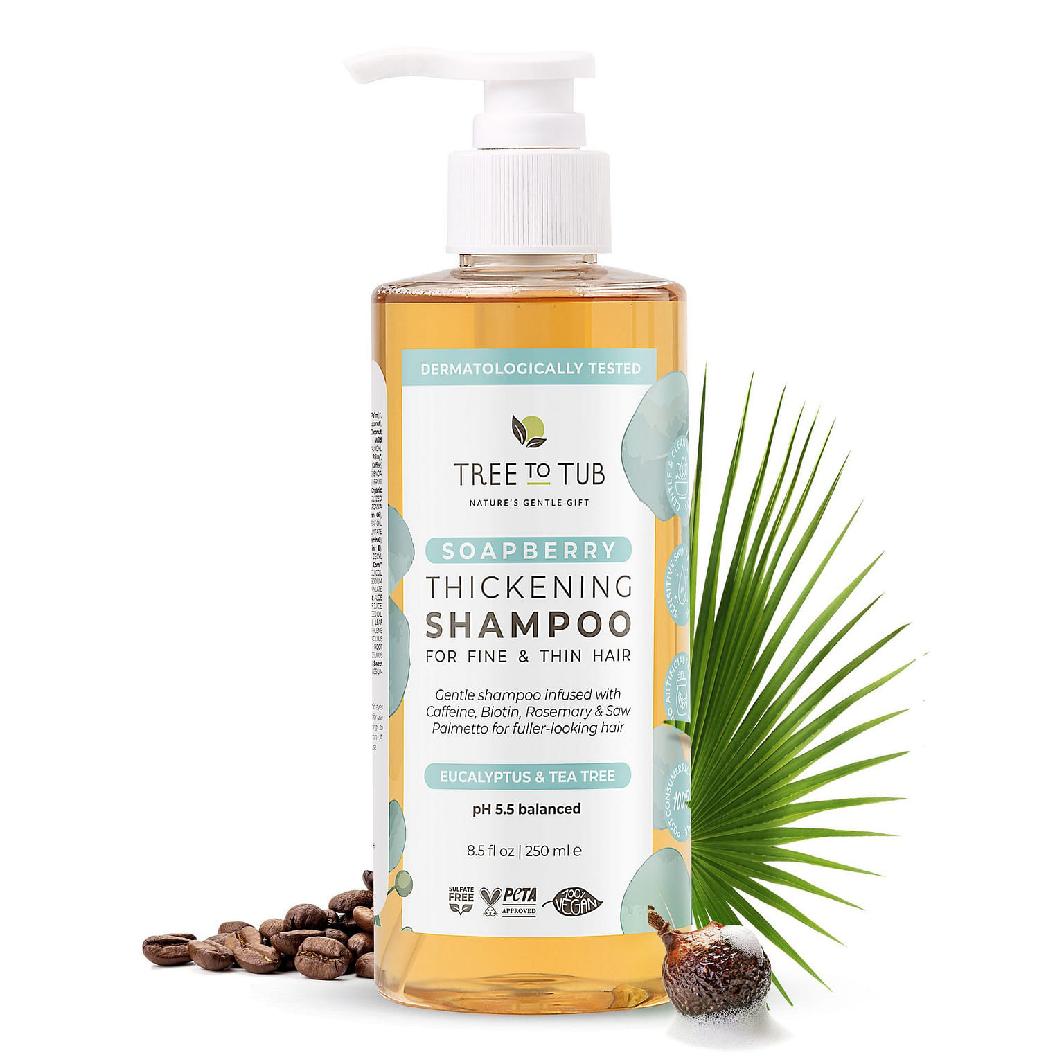 Tree To Tub Biotin Fine Hair Thickening Shampoo 8.5 fl.oz