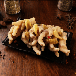 Pickled chicken feet(w/ sides, Spicy) 1 lb