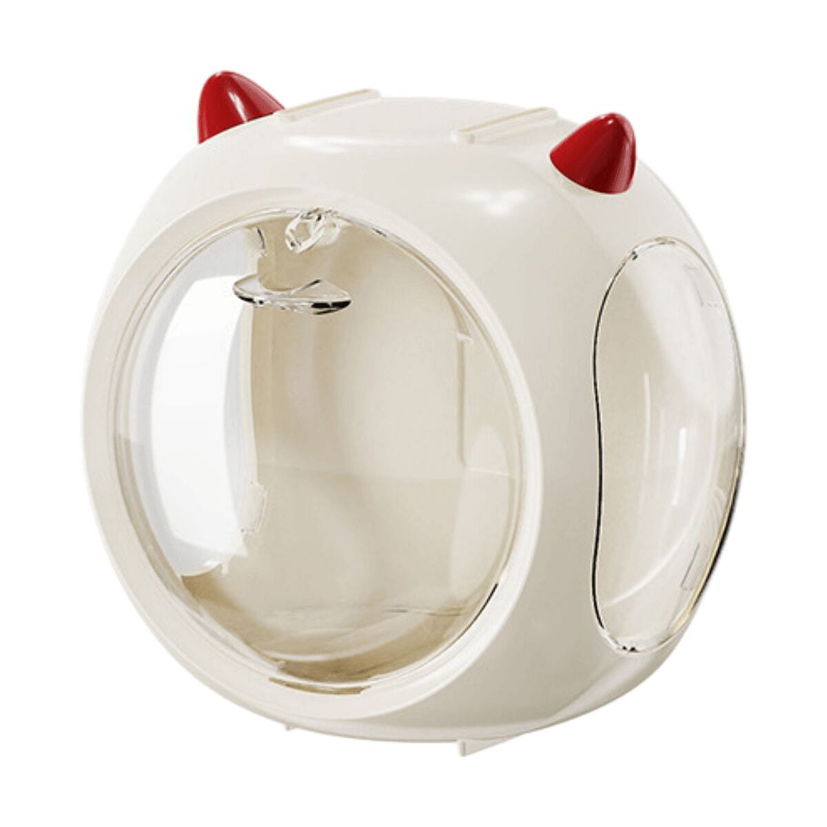 Space Capsule Blind Box Storage Box - White 1 count