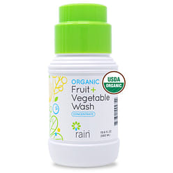 Rain Organic fruit and vegetable wash (concentrate) 19.6 fl.oz 19.6 fl.oz