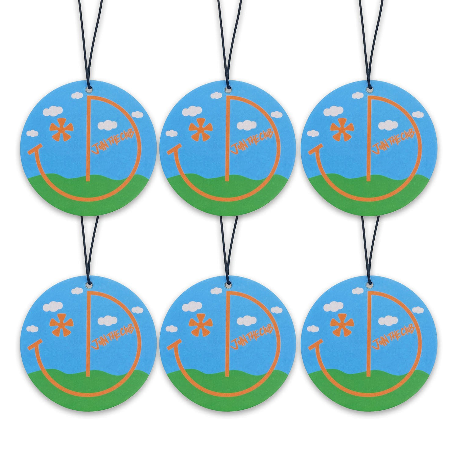Blue Sky Non Toxic Premium Essential Oil Car Air Freshener - Join The Club Brand 19.99 อัน