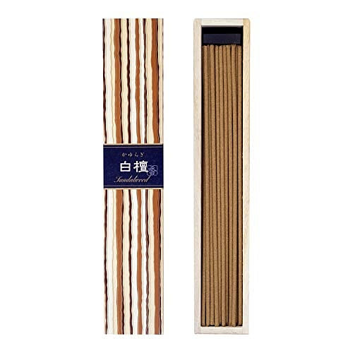 Nippon Kodo KAYURAGI Incense Sticks Sandalwood 1 count