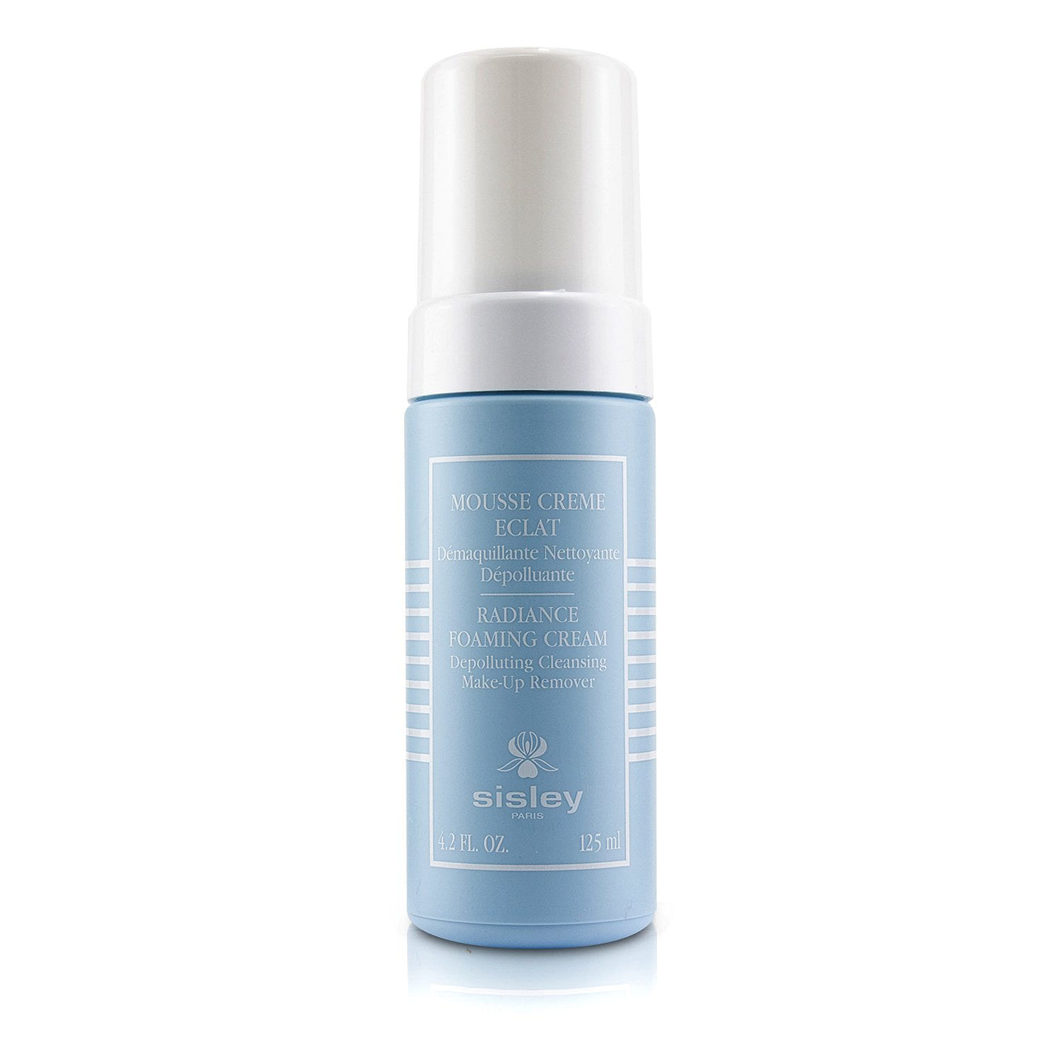 Sisley Radiance Foaming Cream Depolluting Cleansing Make-Up Remover 125ml/4.2oz 125 มิลลิลิตร
