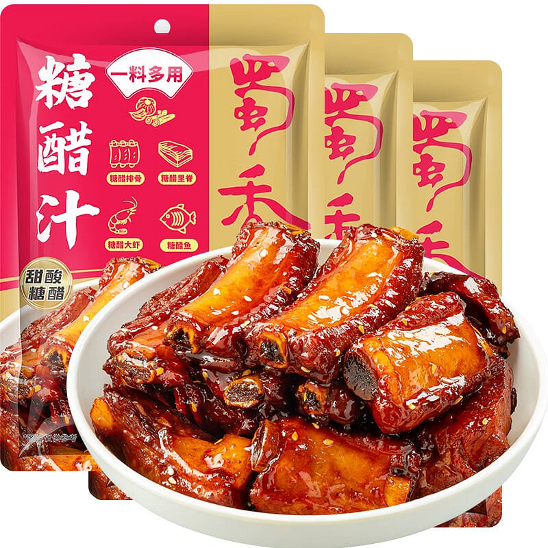 糖醋汁 糖醋排骨糖醋里脊糖醋鱼调味料酸甜酱 360 克