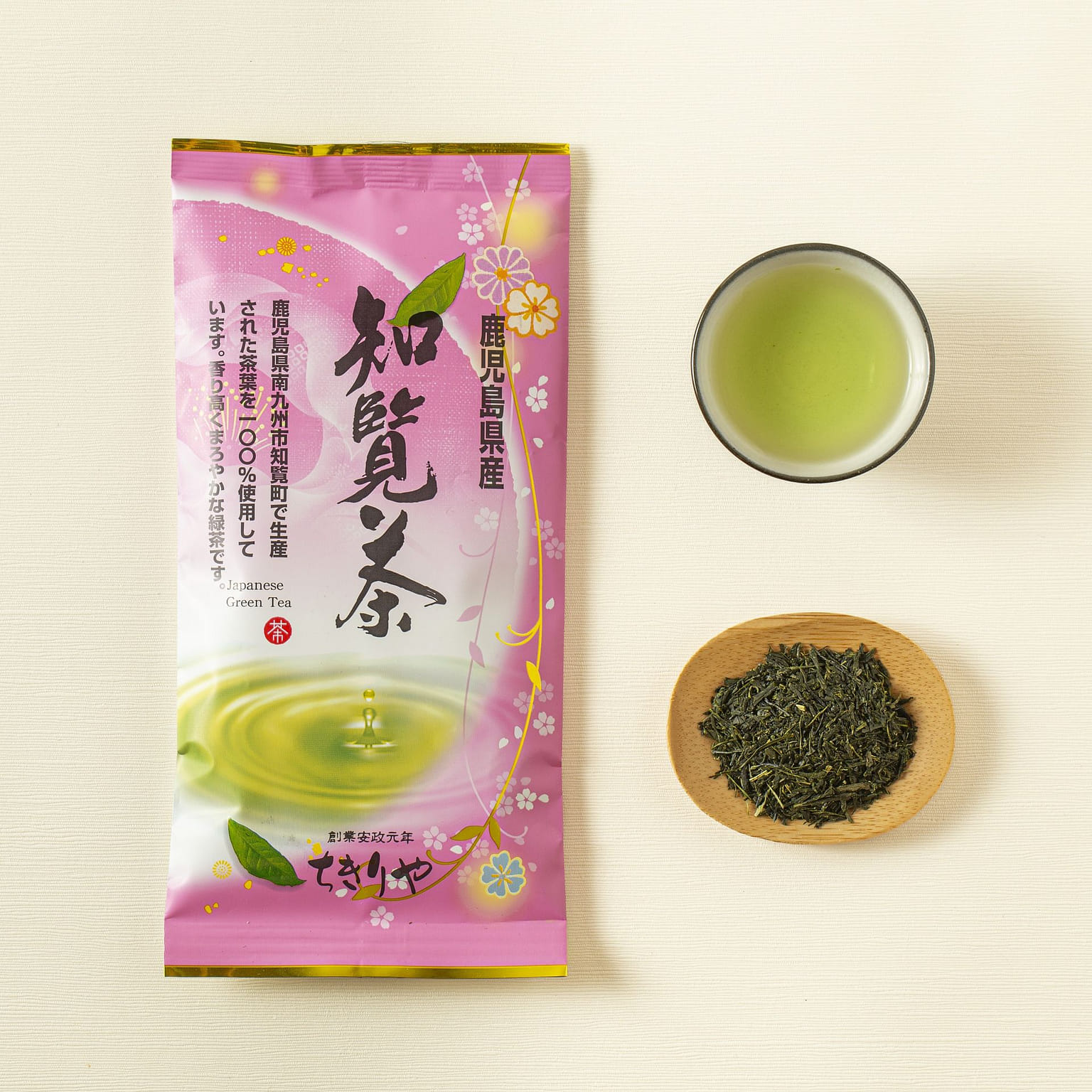 Chikiriya - Kagoshima Chiran Tea (Japanese Green Tea) - 3.53oz 1 개