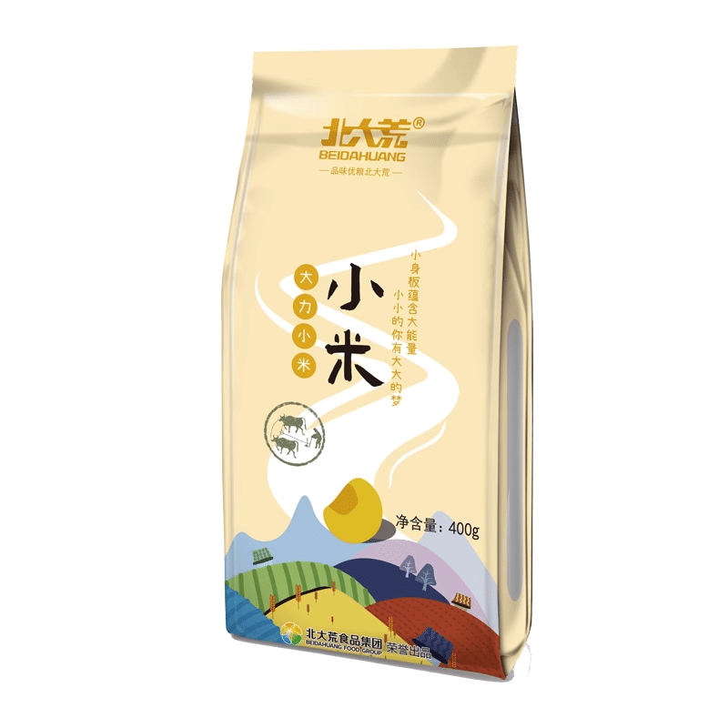 Yellow Millet - Fresh Millet Mixed grains Northeast millet specialties 400 กรัม