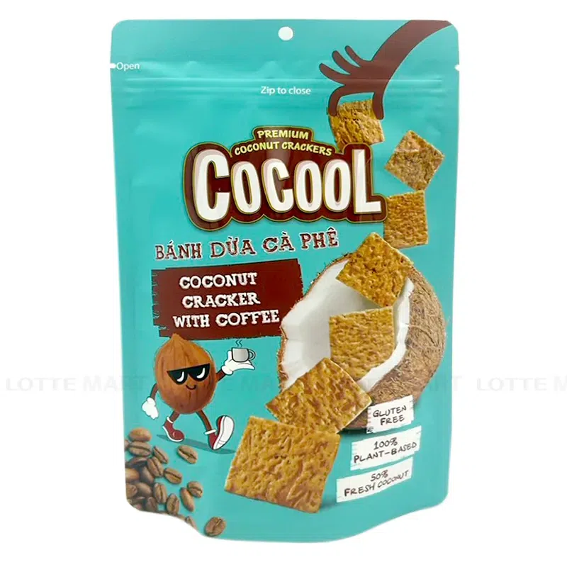 COCOOL COCONUT CRACKER WITH COFFEE 2.82 온스