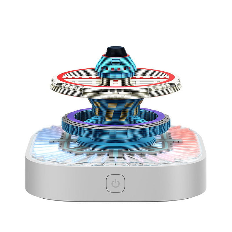 2025 Panorama Space Station Paper Engraved Desk Calendar - English Calendar 1 Pc 1 อัน