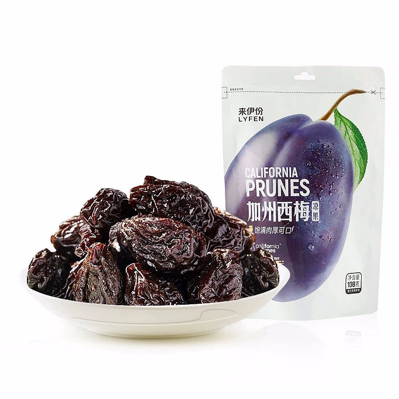 Lai Yifen California West Plum Big Bag West Plum Dried Sour and Sweet Preserved 108 グラム