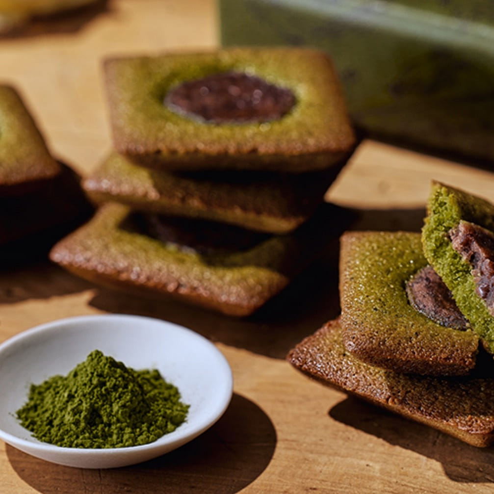 Okada's Carefully Crafted French-style Financiers with Matcha Butter Flavor 6 1 케이스