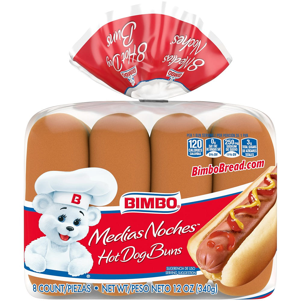 BIMBO Hot Dog Buns 14 oz