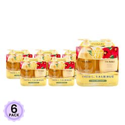 Shiseido Tsubaki Premium Repair Hair Shampoo and Conditioner Set, Limited Edition 1 each*6 pack