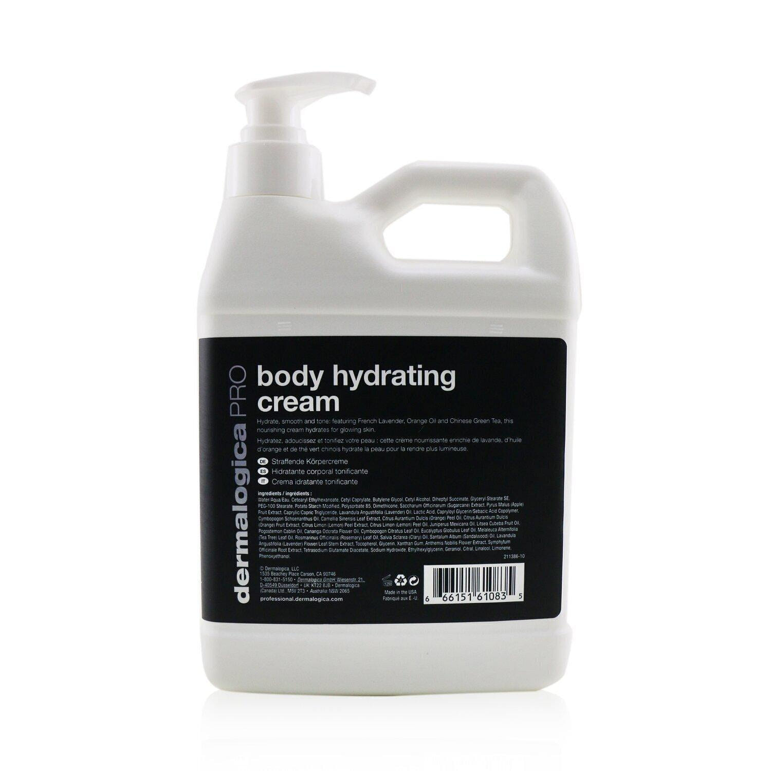 Dermalogica Body Hydrating Cream PRO (Salon Size) / 946ml/32oz 946 밀리리터
