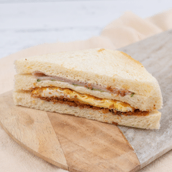 Pork Floss & Ham Egg Sandwich 2pcs Combo 1 each