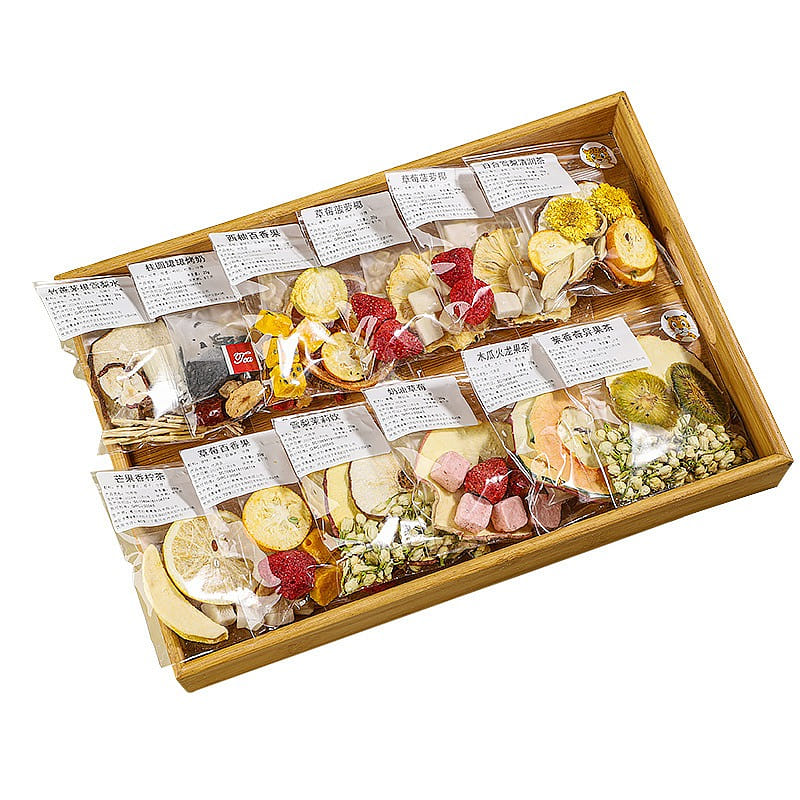 18 kinds of fruit tea Passion Fruit Fruit Tea 18 b 1 กล่อง