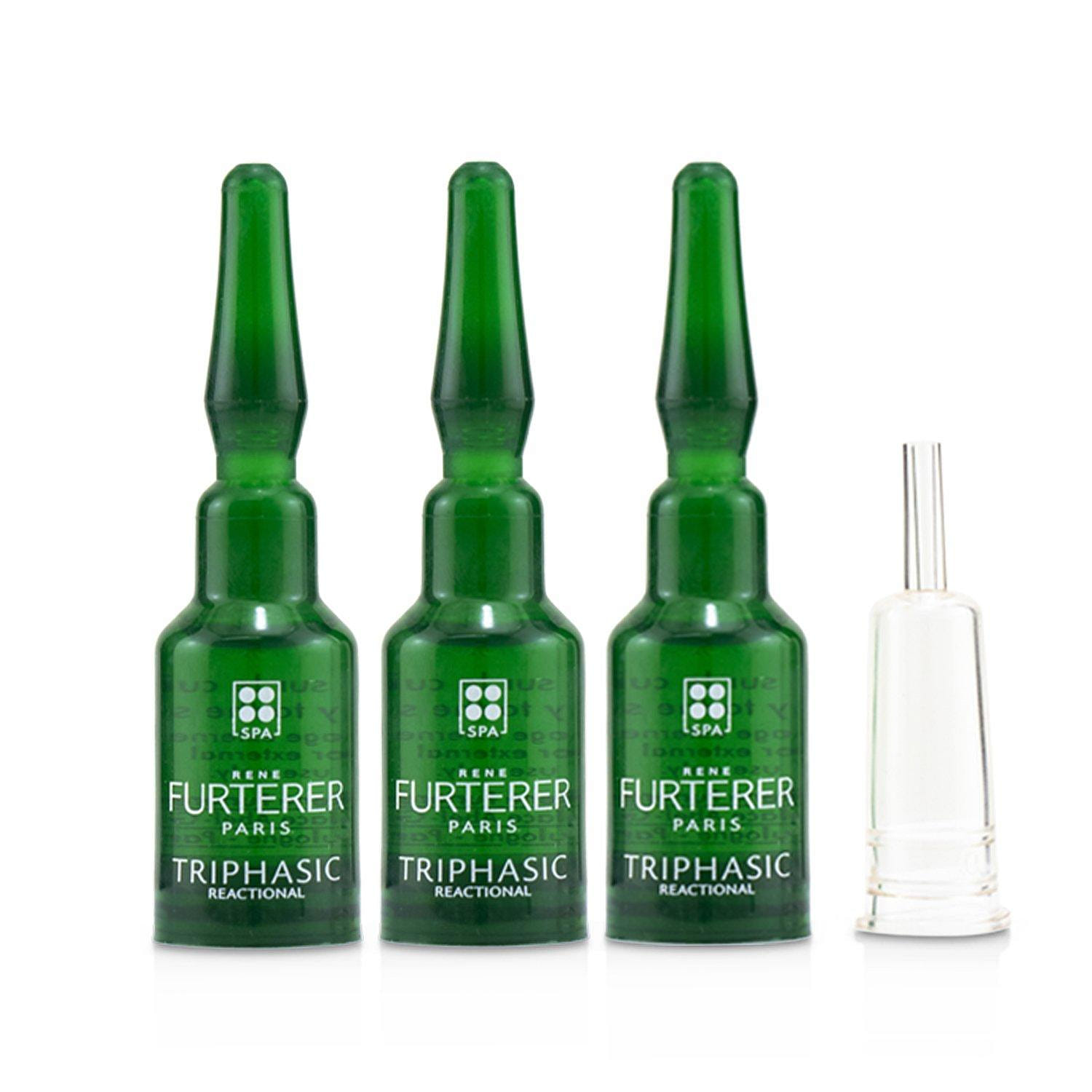 Rene Furterer Triphasic Reactional Anti-Hair Loss Ritual Sudden Hair Loss Treatment 24x5ml/0.16oz 120 밀리리터