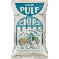 Salt n Vinegar  Pulp Chips | 8-Pack (8, 5oz) 5 oz
