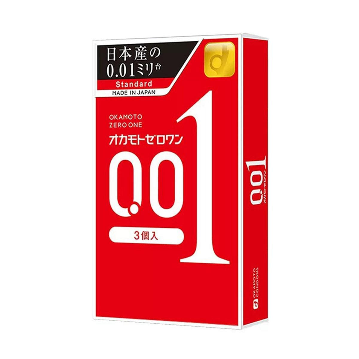 OKAMOTO Zero One Clear 0.01mm 3pcs 1 개