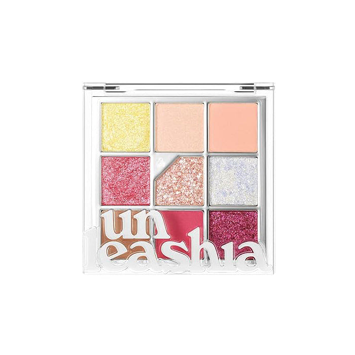 Unleashia Glitterpedia Eye Palette No.7 All of Peach Ade 1 ส่วน