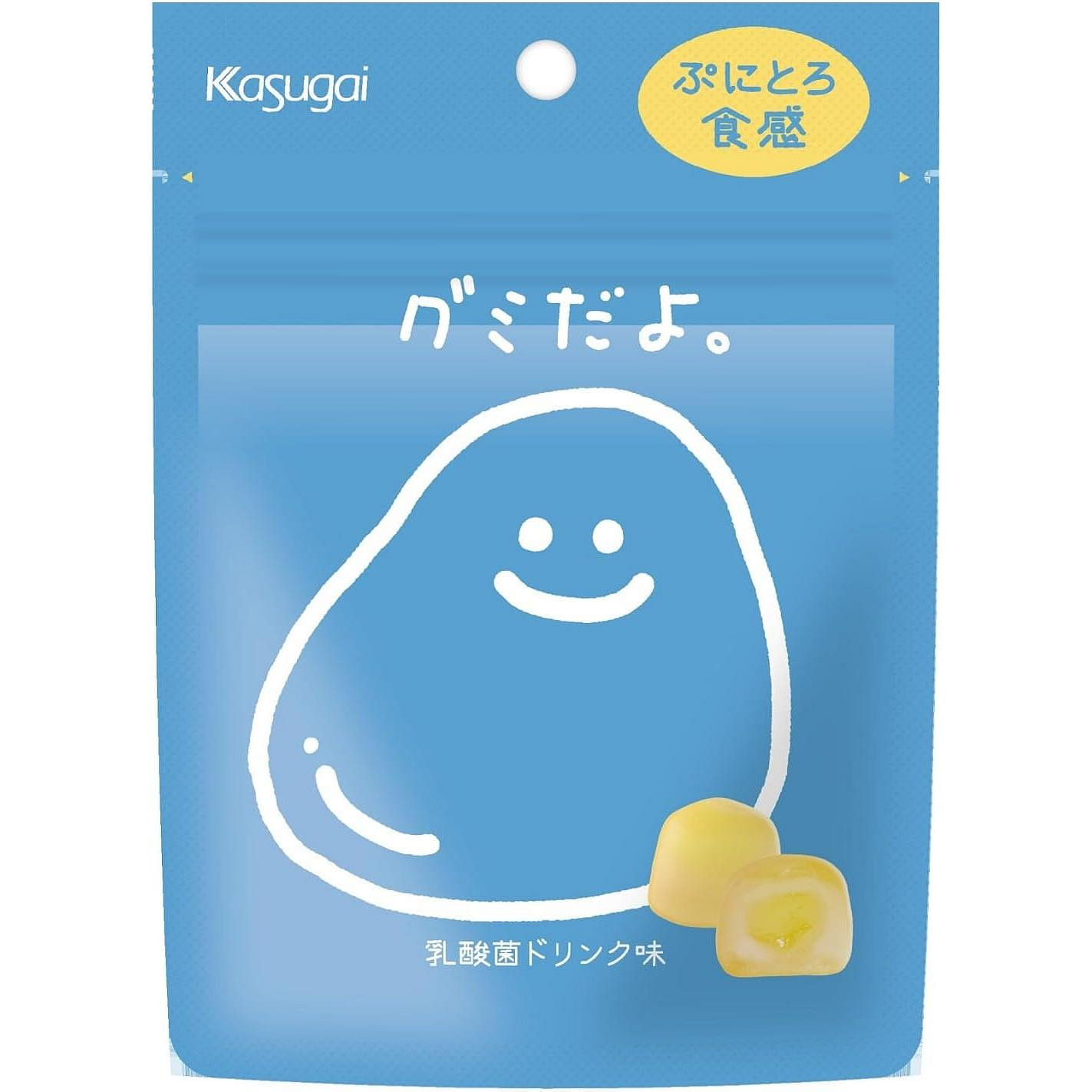 Kasugai Lactic Acid Drink Flavor Gummy 60g 1 each