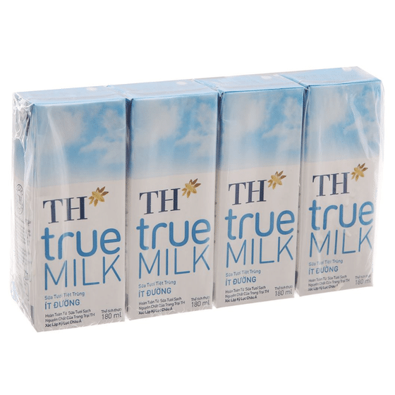 weee_beverages_TH true MILK 低糖鲜牛奶 180ml 180 毫升