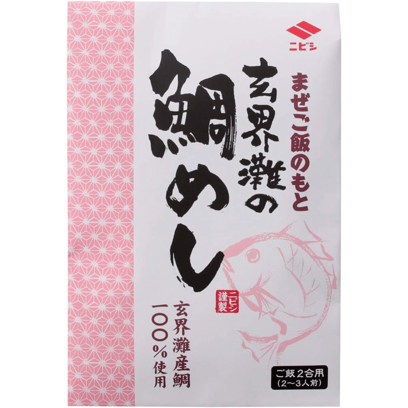 Nibishi Mazegohan Genkai Sea Sea Bream Meal 112g 112 그램