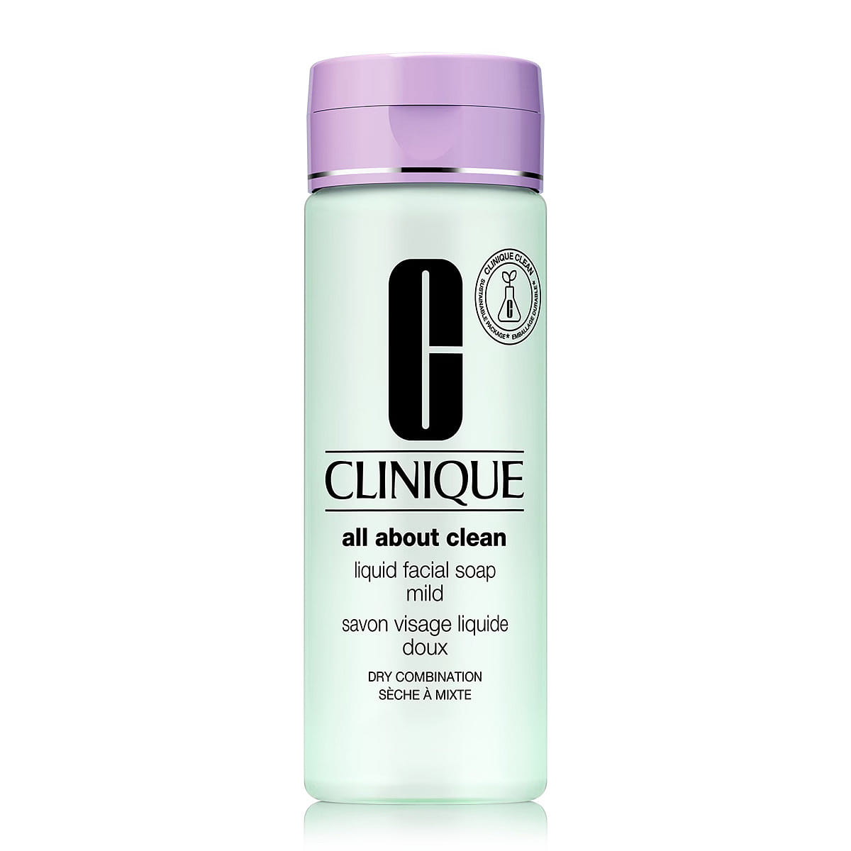 Clinique All About Clean Liquid Facial Soap, Mild - Dry Combination Skin 200 밀리리터
