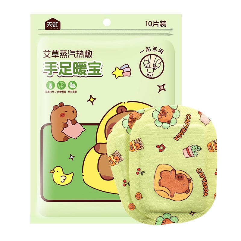 10-pack of heated foot warmers (green) 1 กล่อง