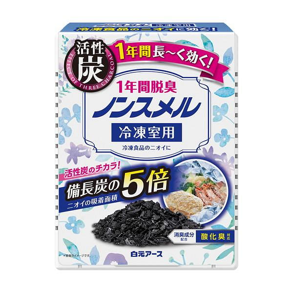 白元アース ノンスメル 冷凍室用 1年間脱臭 1 個