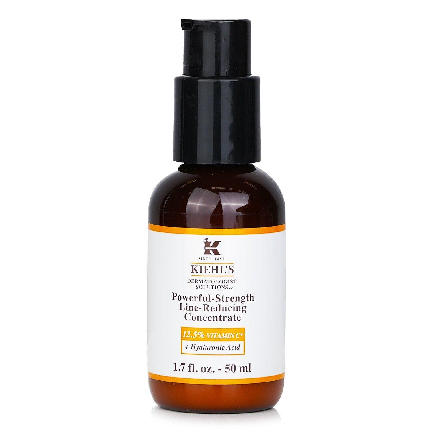 Kiehl's Dermatologist Solutions Powerful-Strength Line-Reducing Concentrate (With .% Vitamin C + Hyaluronic Acid) S/ 50ml/1.7oz 50 밀리리터