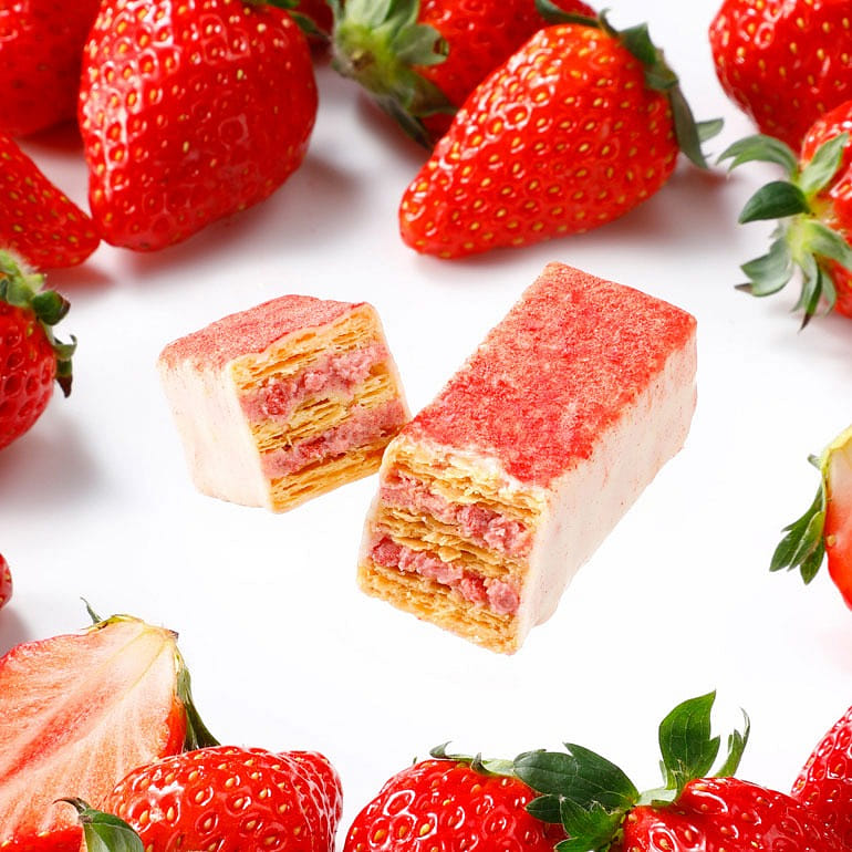 FRANCAIS Rich Strawberry Flavor Mille-Feuille 5 pcs 1 hộp