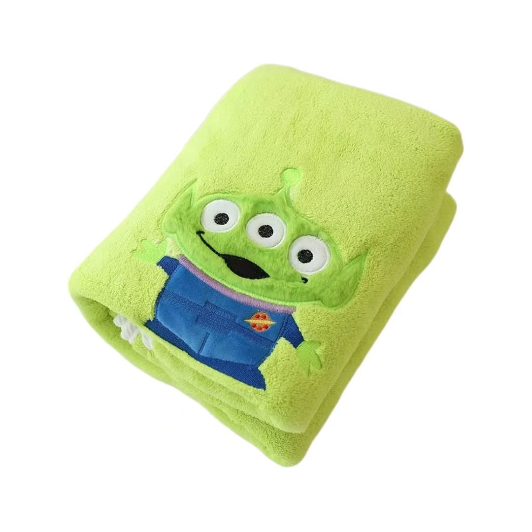 Coral Velvet Bath Towel Absorbent Towel Soft Quick Drying-Alien 1 개