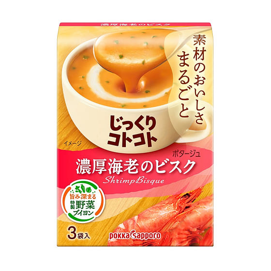 weee_instant_POKKA SAPPORO Instant Pot Soup with Tomato and Shrimp Soup 3pcs/ 1 box