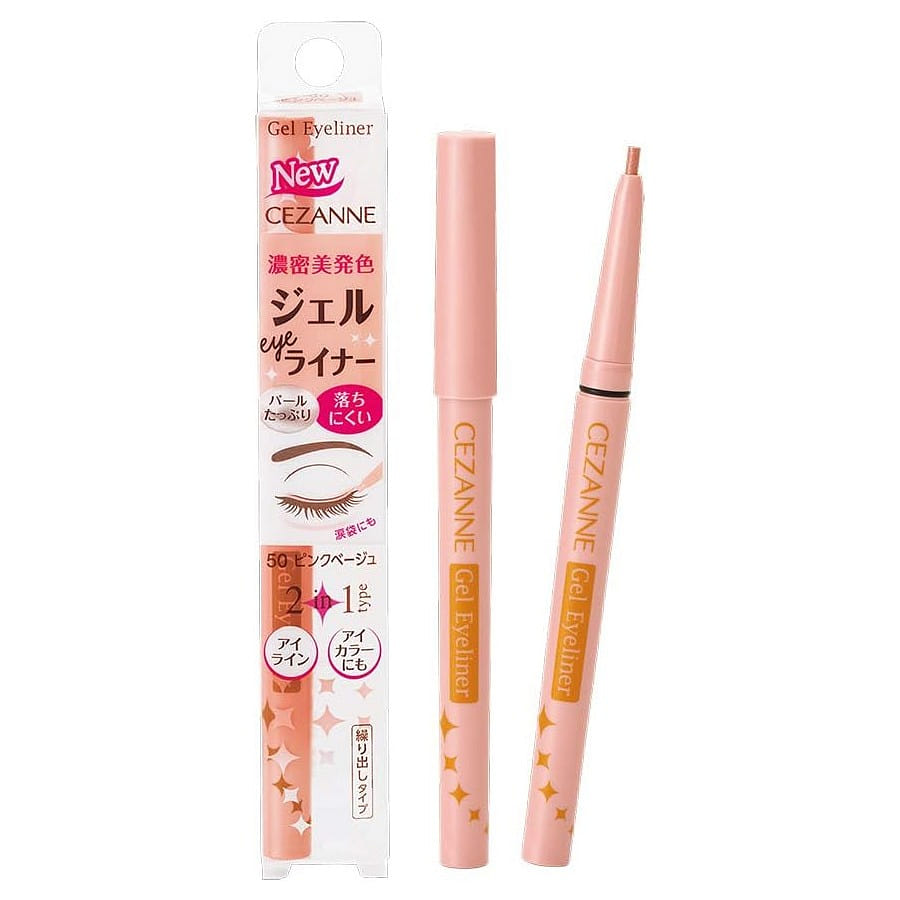 Cezanne Gel Eyeliner #50 Pink Beige 1 count