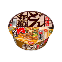 NISSIN JAPAN DONBEI Noodles Udon Ramen Beef 85g 1 each