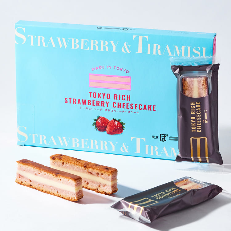 Get Tokyo Rich Strawberry Cheesecake (6 pieces) Delivered | Weee