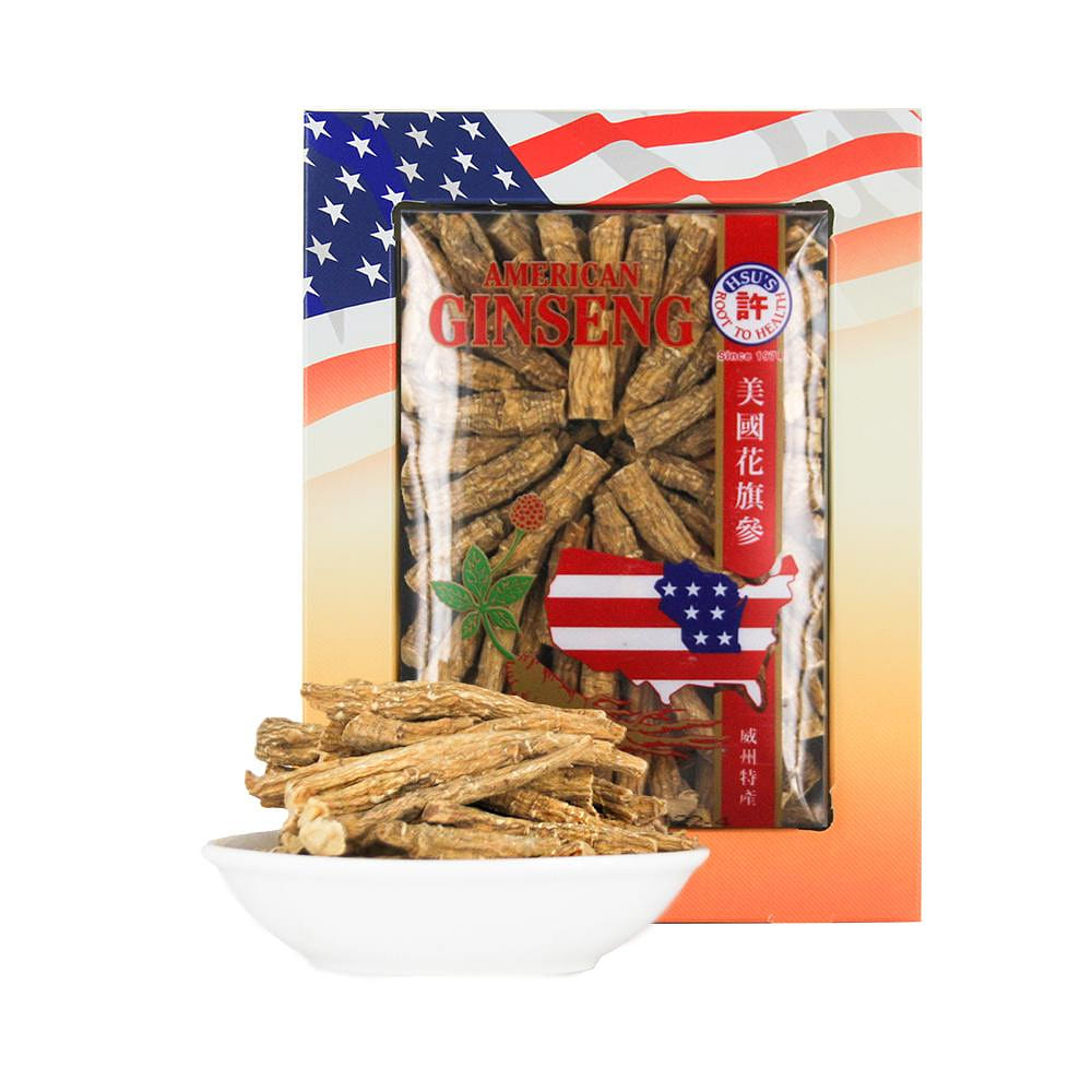 HSU'S GINSENG American Ginseng Medium Prong 4oz 1 箱