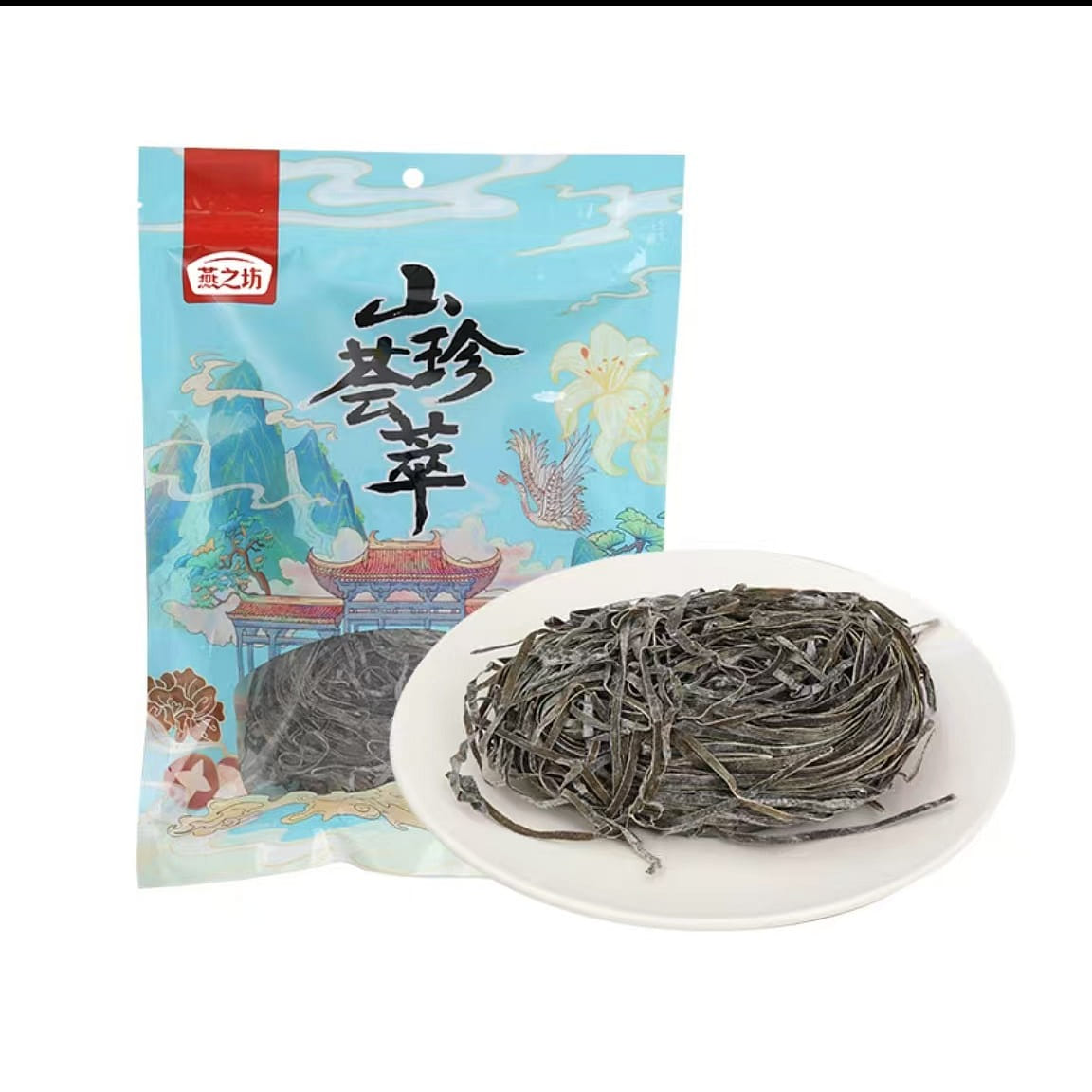 Yanzhifang dried kelp shreds with high foaming dry 150 กรัม