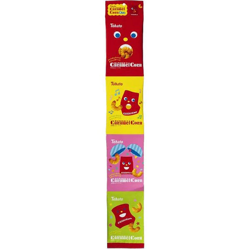 Tohato Caramel Corn 4-pack 10g x 4 bags 1 개