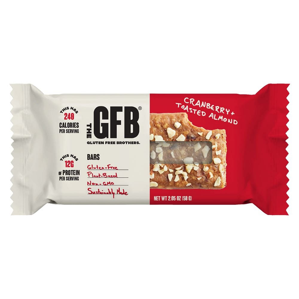 The GFB Cranberry Toasted Almond Bar 2.05 온스