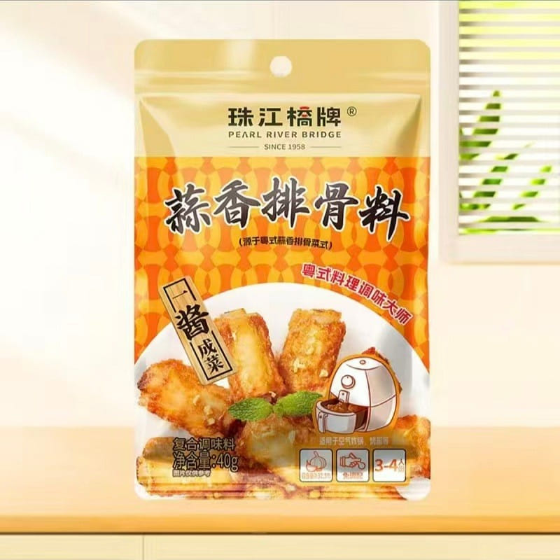 Garlic flavored aggregate seasoning marinade 40g * 40 g