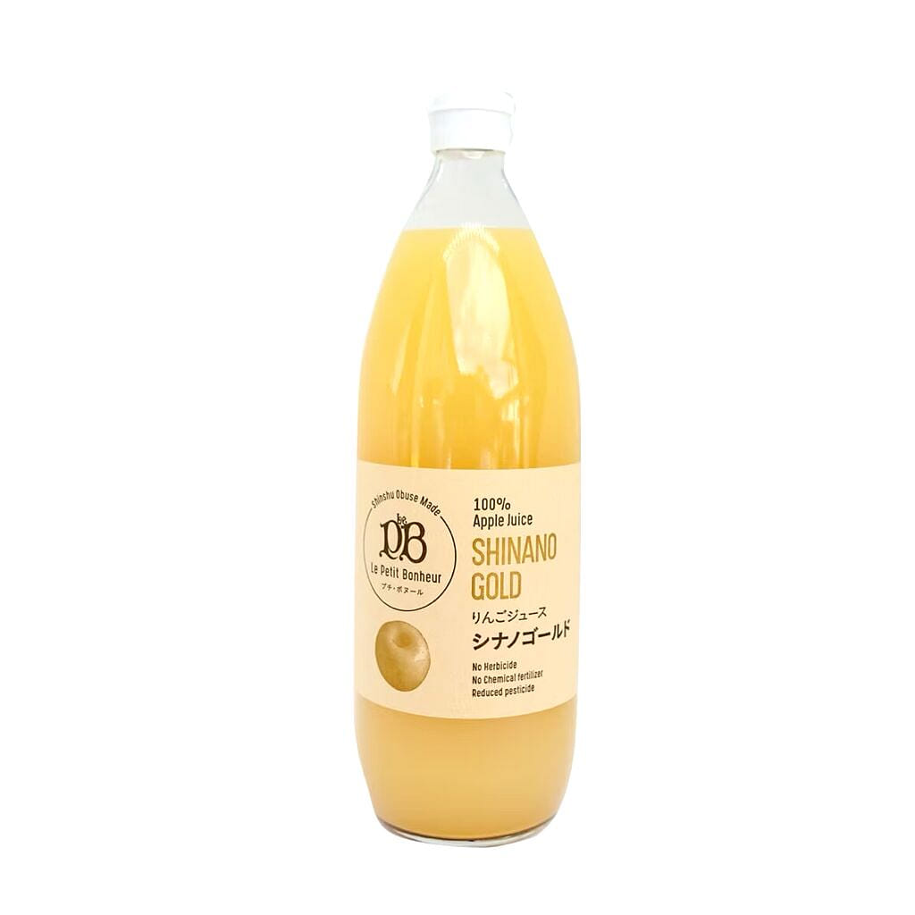 Shinano Gold Apple Juice 1L - Kawakami Farm,Nagano 1000 มิลลิลิตร
