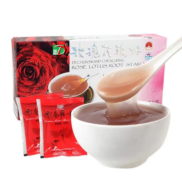 Lotus Root Powder Rose Flavor 200 그램