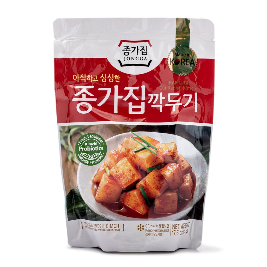 Jongga Cut Radish Kimchi 500 g