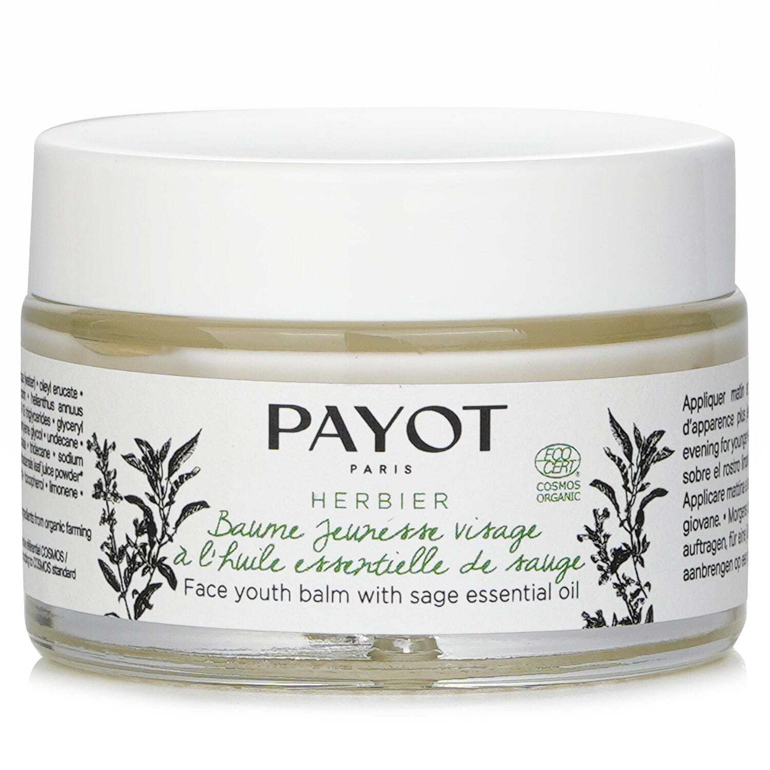 Payot Herbier Face Youth Balm With Sage Essential Oil 50ml/1.6oz 50 ml