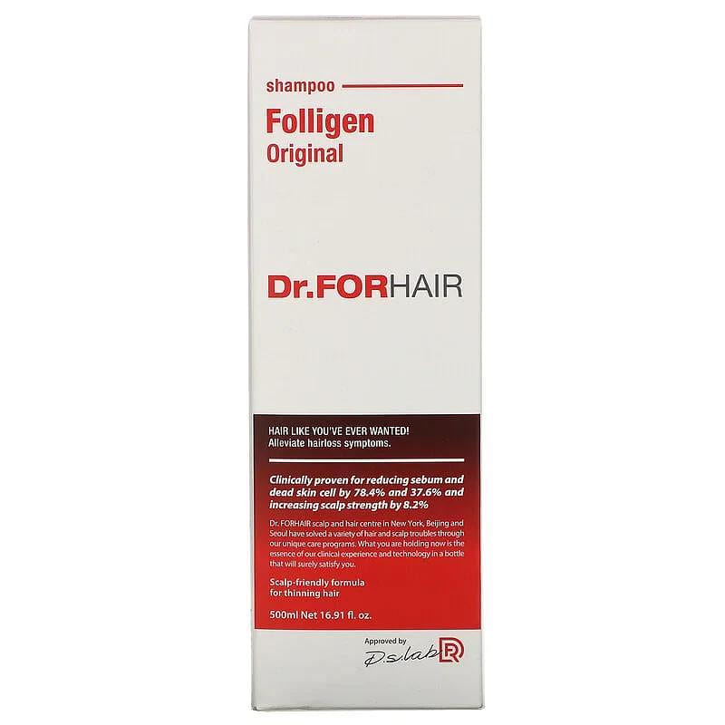 Dr.For Hair Folligen Shampoo 16.91 fl oz 500 밀리리터