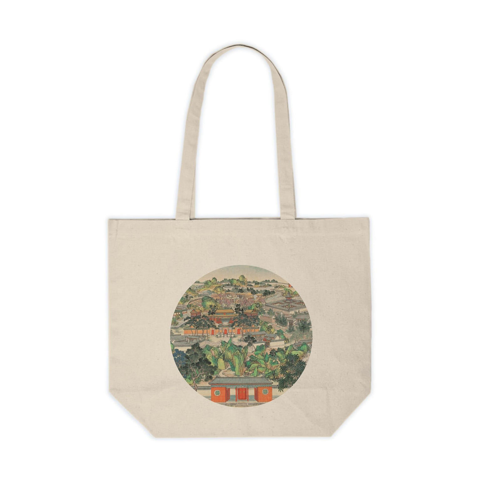 Dream of the Red Chamber - Cotton Canvas Tote Bag 18" x 15" 1 อัน