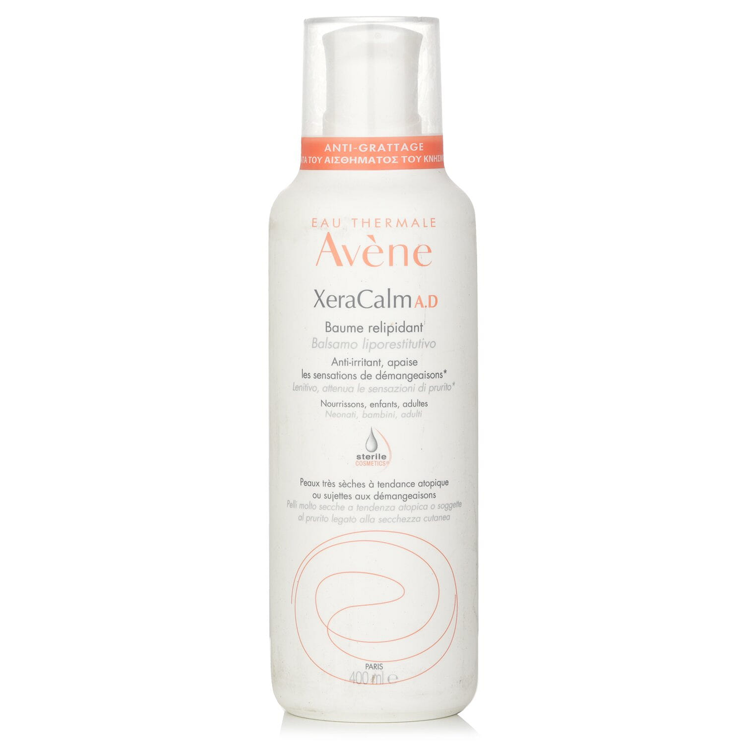 Avene Soothing A.D Repair Cream - Suitable for extremely dry and itchy skin 400ml/13.5oz 400 ml(ミリリットル)