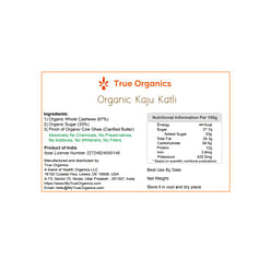 Organic Kaju Katli (Cashew Fudge) 370grams 13 oz